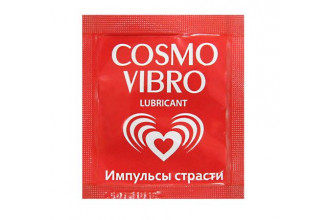 Саше женского стимулирующего лубриканта на силиконовой основе Cosmo Vibro - 3 гр.