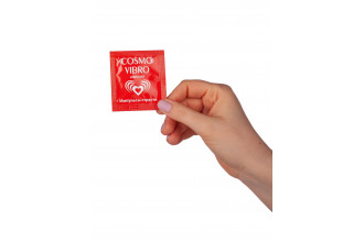 Саше женского стимулирующего лубриканта на силиконовой основе Cosmo Vibro - 3 гр.