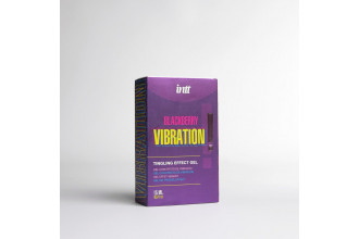 Стимулирующий гель с эффектом вибрации Blackberry Vibration - 15 мл.