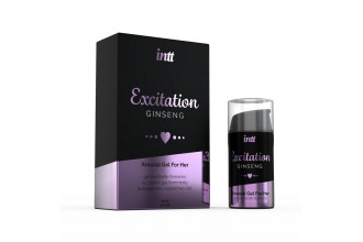 Женский возбуждающий интимный гель Excitation Ginseng - 15 мл.
