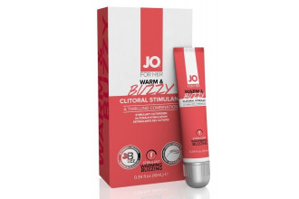 Клиторальный крем JO WARM & BUZZY CLITORAL GEL - 10 мл.