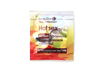 Гель-лубрикант Lovegel C в одноразовой упаковке - 4 гр. (ДО 11/25)