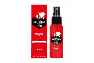Стимулирующее массажное масло CBD from Amsterdam Massage Oil - 50 мл.