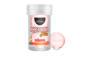 Лубрикант на масляной основе Hot Ball Plus с разогревающим эффектом (2 шарика по 3 гр.)