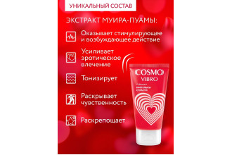 Женский стимулирующий лубрикант на силиконовой основе Cosmo Vibro - 25 гр.