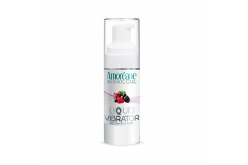 Жидкий вибратор со вкусом лесных ягод Amoreane Berries - 30 мл.