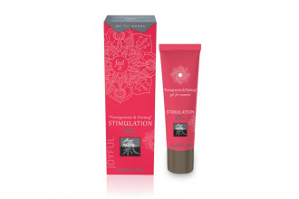 Возбуждающий интимный гель для двоих STIMULATION GEL Pomegranate & Nutmeg - 30 мл.