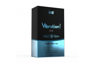Жидкий интимный гель с эффектом вибрации Vibration! Ice - 15 мл.