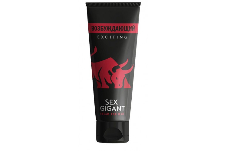 Возбуждающий крем для мужчин Sex Gigant Exciting - 80 мл.