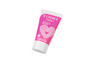 Возбуждающий гель на водно-силиконовой основе Cosmo Vibro с ароматом земляники - 25 гр.