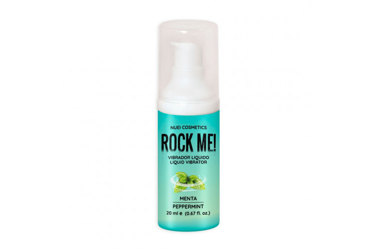 Жидкий вибратор Nuei Rock Me! с ароматом мяты - 20 мл.