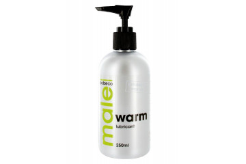 Лубрикант с согревающим эффектом MALE Cobeco Warm Lubricant - 250 мл.