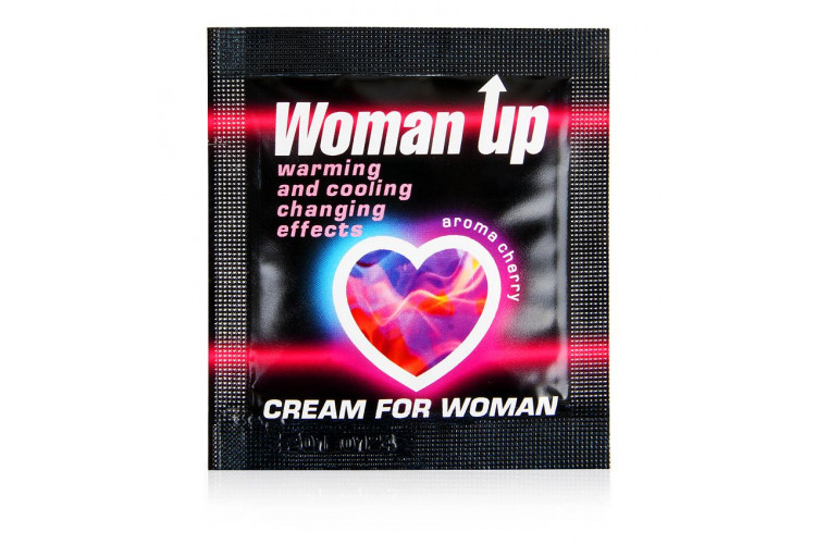 Возбуждающий крем для женщин с ароматом вишни Woman Up - 1,5 гр.