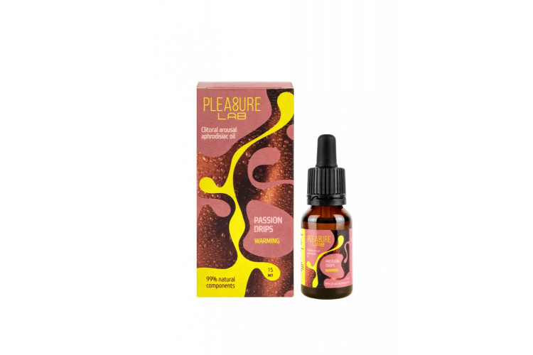 Капли с согревающим эффектом Passion Drips Warming - 15 мл.