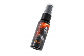 Гель с эффектом вибрации Volcano Of Passion со вкусом винограда - 25 мл.