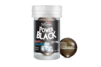 Интимный гель Power Black Hot Ball с охлаждающе-разогревающим эффектом (2 шарика по 3 гр.)