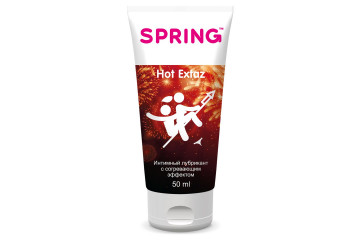Согревающий интимный лубрикант Spring Hot Extaz - 50 мл.