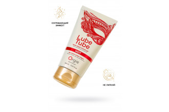 Интимный гель на водной основе Lube Tube Hot с разогревающим эффектом - 150 мл.