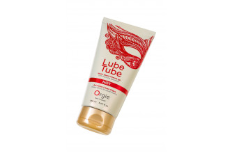 Интимный гель на водной основе Lube Tube Hot с разогревающим эффектом - 150 мл.