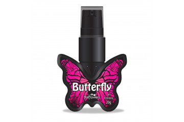 Возбуждающий клиторальный гель Butterfly со вкусом вишни - 25 гр.