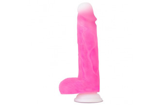 Розовый ротатор-реалистик Roxy 8 Inch Gyrating Dildo - 21,6 см.