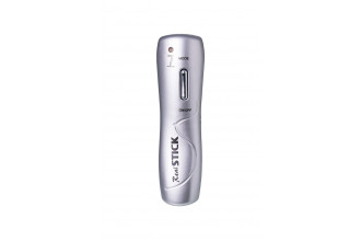 Коричневый вибратор-ротатор Realstick Elite Mulatto на присоске - 21 см.
