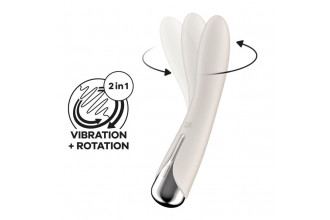 Телесный вибратор-ротатор Spinning Vibe 1 - 18 см.