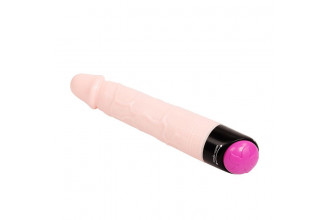 Реалистичный фаллоимитатор с ротацией Realistic Cock Vibe - 23,5 см.